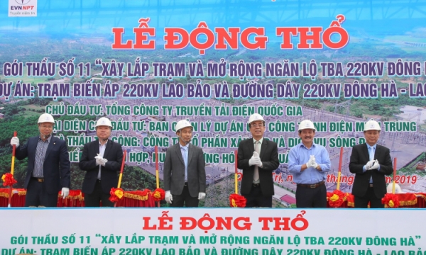 Thêm công trình giải tỏa công suất điện hơn 870 tỷ đồng tại Quảng Trị